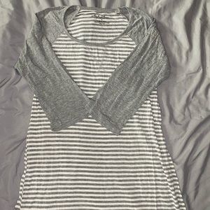 Striped Grey Nightgown🤍